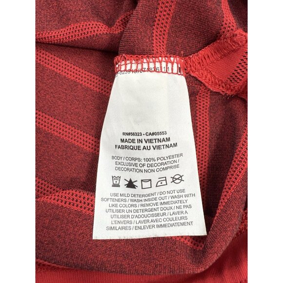 Nike Polo Shirt Mens Sz XL Red Short Sleeve Tiger Woods Dri-Fit Golf Performance - Picture 10 of 13